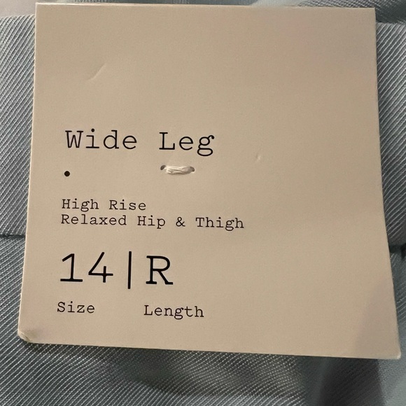 B10 NWT a .new day Women’s Pants in Light Blue Size 14. - Picture 5 of 12